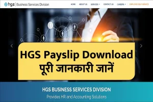 HGS Payslip Download at ESS Portal or App to Check Salary