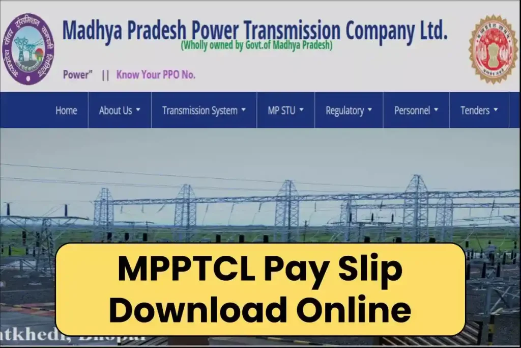 MPPTCL Pay Slip Download Online for Monthly Salary